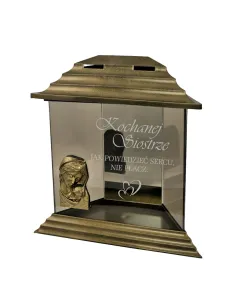 ZNICZ z dedykacją GRAWEREM dla Kochanej Siostry