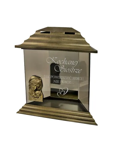 ZNICZ z dedykacją GRAWEREM dla Kochanej Siostry