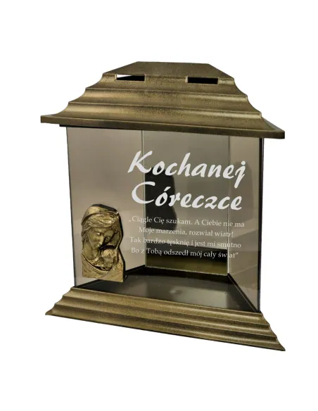 ZNICZ z dedykacją GRAWEREM dla Kochanej Córki