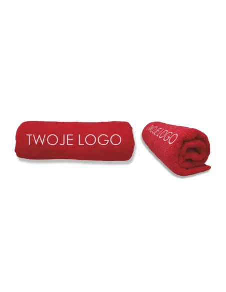 Ręcznik hotelowy biały 100x50 z Twoim logo haftem 5 szt