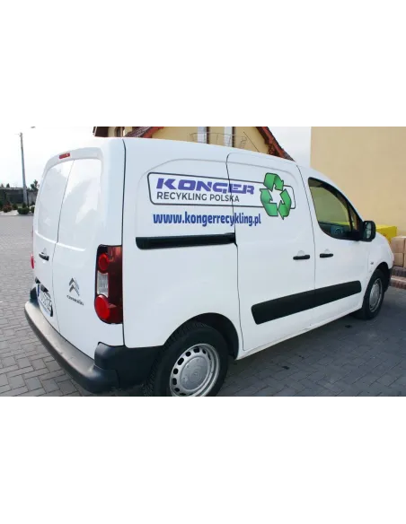 Folia wylewana Reklama naklejka na samochód Folia reklamowa na auto pod wymiar