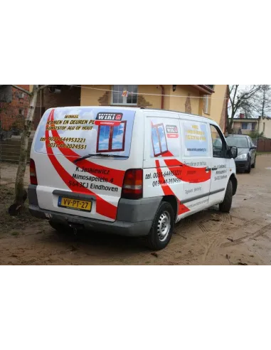 Folia wylewana Reklama naklejka na samochód Folia reklamowa na auto pod wymiar