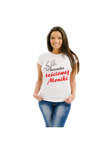Koszulka z nadrukiem koszulka teściowej