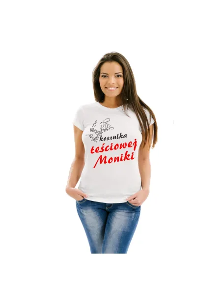 Koszulka z nadrukiem koszulka teściowej